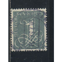 Германия ФРГ 1955 Единица декоративного письма Стандарт #226