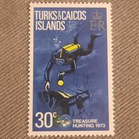 Остров Теркс и Кайкос 1973. Treasure Hunting