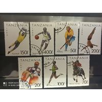 Танзания - 1993 - Спорт - полная серия - 7 марок.