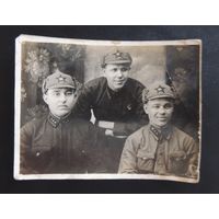 Фото "Три буденовца - командира", 1920-1930 гг.