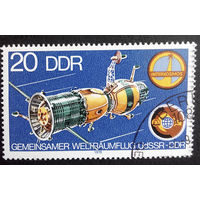 ГДР 1978 г. Космос, полная серия из 1 марки #0016-K1