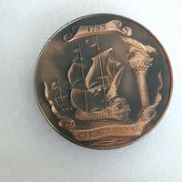 Медаль настольная Севастополь 200 лет, 1983 г.