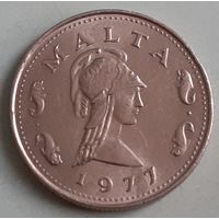 Мальта 2 цента, 1977 (12-10-7(в))