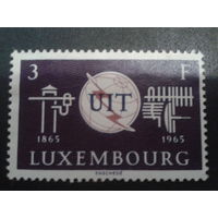 Люксембург 1965 эмблема UIT
