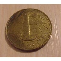 5 центов Барбадос 2005 г.в.