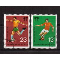 Болгария-1978,(Мих.2654-2655) гаш., Спорт,футбол