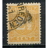 Нидерландская Индия - 1883/1899 - Цифры 2 1/2С - [Mi.19] - 1 марка. Гашеная.  (Лот 69EV)-T25P1