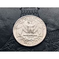 США. 25 центов (квотер, 1/4 доллара) 1988 P (Washington Quarter).