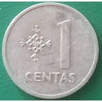 Литва 1 цент 1991 02