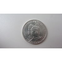 Прусия 2 марки 1901 ( серебро ) Состояние СУПЕР