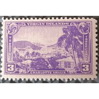 1937 Территориальные вопросы - Виргинские острова  - США