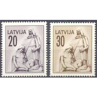 Латвия герб архитектура 5 марок