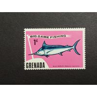 Гренада 1975. Большая рыбалка. Голубой Марлин