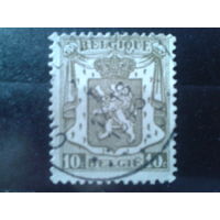 Бельгия 1936 Стандарт, герб  10 сантимов