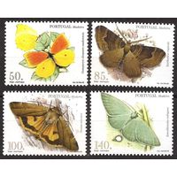 1998 Португалия Мадейра 193-196 Бабочки 5,00 евро