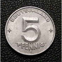 5 пфеннигов 1952 "E" - Мульденхюттен