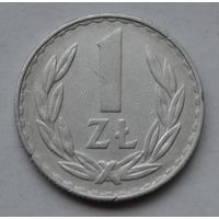 Польша, 1 злотый 1977 г.