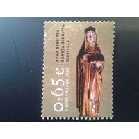 Финляндия 2003 статуя св. Бригитты из кирхи