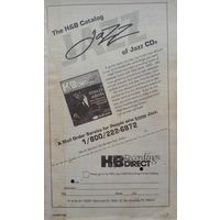 Каталог The H&B Catalog of Jazz CDs 1994г