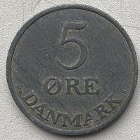 Дания 5 эре 1955 г.