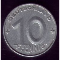 10 пфеннигов 1950 год ГДР