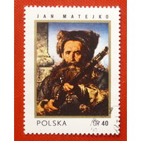 Польша. Ян Матейко. ( 1 марка ).
