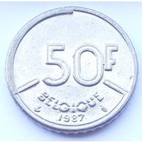 Бельгия 50 франков, 1987 (3-16-237)