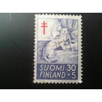 Финляндия 1962 пушной зверек