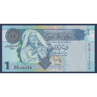 Ливия, 1 динар 2004 г., P-68b, UNC