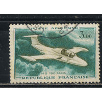 Франция Авиа 1954 Самолет Моран-Солнье 760 Париж #1280