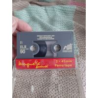 Кассета maxell XL II  90.  Хорошая зарубежка.