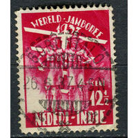 Нидерландская Индия - 1937 - Скауты 12 1/2+2 1/2С - [Mi.240] - 1 марка. Гашеная.  (Лот 78EV)-T25P1