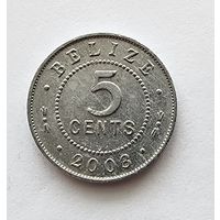 Белиз 5 центов, 2003