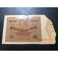 Германия 5 млн. марок 1923 скотч