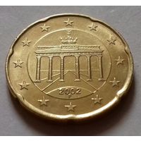 20 евроцентов, Германия 2002 F