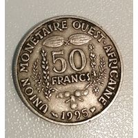 Западная Африка 50 франков 1995