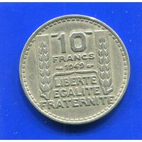 Франция 10 франков 1949