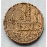 Франция 10 франков 1984 г.