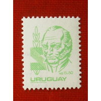 Уругвай. Генерал Артигас. ( 1 марка ) 1982 года. 6-14.