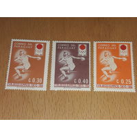 Парагвай 1964 Спорт. Олимпийские игры в Токио. 3 чистые марки