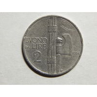 Италия 2 лиры 1924г