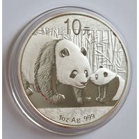 Китай 2011 серебро (1 oz) "Панда"