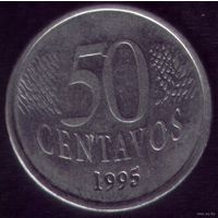 50 сентаво 1995 год Бразилия