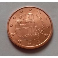 5 евроцентов, Сан-Марино 2006 г., AU