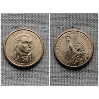 США 1 доллар 2007 Президент США - Джон Адамс/Zo
