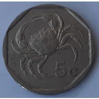 Мальта 5 центов, 1991 (4-13-16)