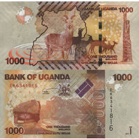Уганда 1000 Шиллингов 2017 UNC П2-134