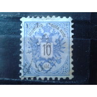 Австро-Венгрия 1883 Герб 10 крейцеров К 9 1/2
