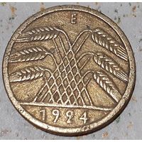 Германия 5 рентенпфеннигов, 1924 "E" (14-7-24)