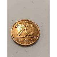 20 бельгийских франков  1994 года